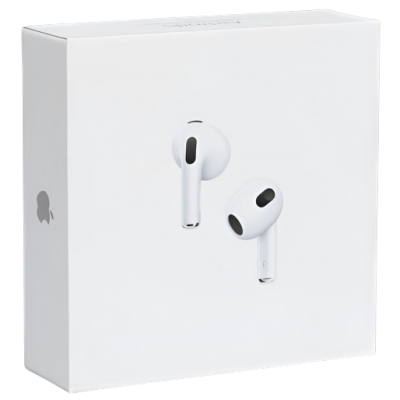 Навушники бездротові Apple AirPods 3 (чіп Jerry) 1:1 Lux copy