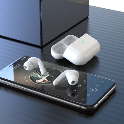 Навушники бездротові Hoco EW05 Plus Active noise cancelling Touch + Pop UP