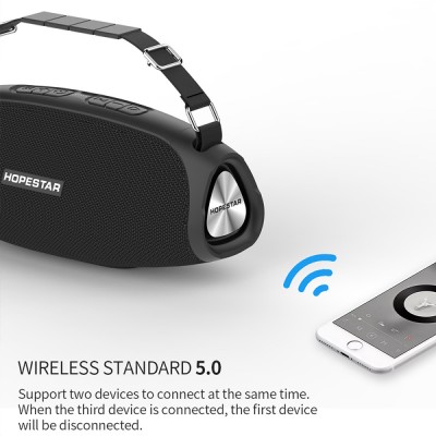 Колонка портативна HOPESTAR H43 Bluetooth з радіо 23,4*10,2*9,9 см