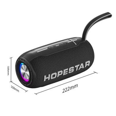 Колонка портативная HOPESTAR H49 Bluetooth з радіо 22,2*10,8*10,6 см