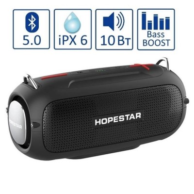 Колонка портативна HOPESTAR A41 Bluetooth з радіо 247*9*11,7 см