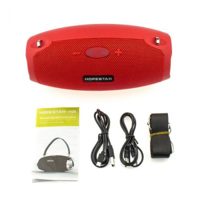 Колонка портативная HOPESTAR H26 mini Bluetooth з радіо 22*11,5*11,5 см